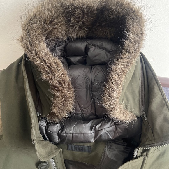 UNIQLO Men’s Ultra Warm Hybrid Down Coat Jacket | XXS / 2XS | Olive - Picture 2 of 14